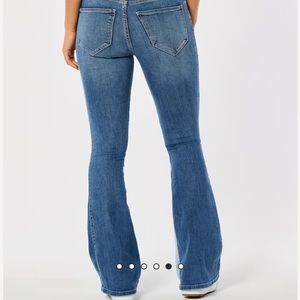 Brand new hollister patchwork jeans